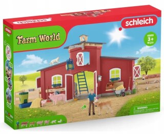 Schleich 42606 Farma Duża Stodoła ze Zwierzętami