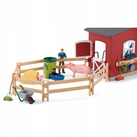 Schleich 42606 Farma Duża Stodoła ze Zwierzętami