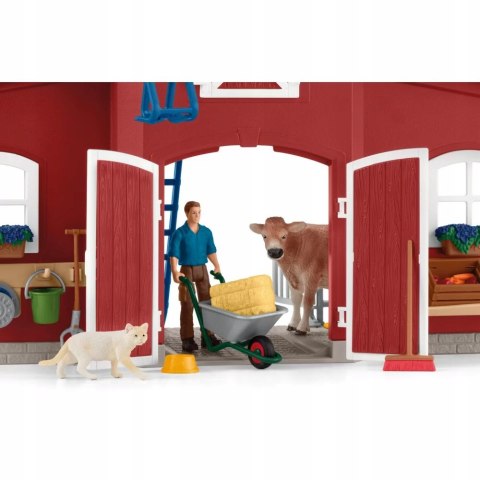 Schleich 42606 Farma Duża Stodoła ze Zwierzętami