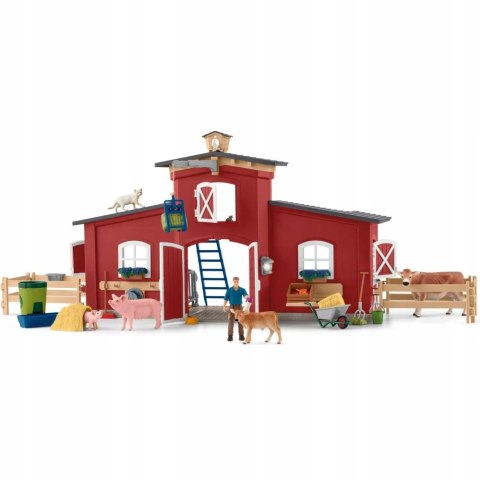 Schleich 42606 Farma Duża Stodoła ze Zwierzętami