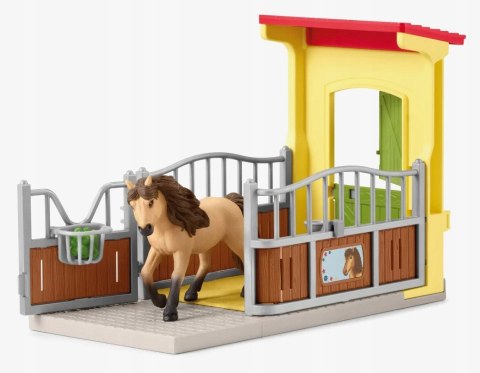 Schleich 42609 Boks dla Kuca Islandzkiego Zestaw