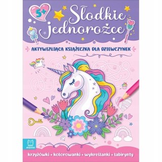 Słodkie jednorożce Aktywizująca książeczka Aksjomat