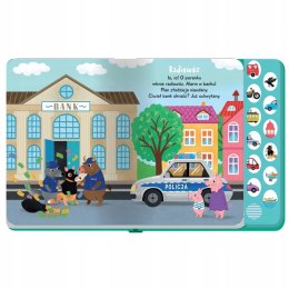 Słucham i Poznaję Na Ulicy Książeczka z Dźwiękami Aksjomat