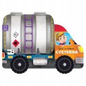 Świat na Kółkach Cysterna Książeczka Zabawka Auta Aksjomat