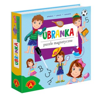 Układanka Magnetyczna Ubranka Alexander Kostiumy