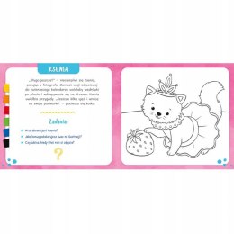 Ulubione kotki Kredka segmentowa Kolorowanka