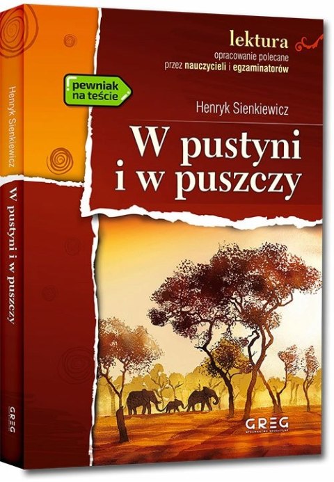 W Pustyni i w Puszczy Lektura z Opracowaniem Greg