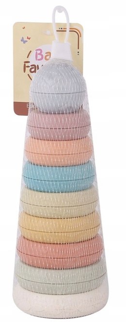 Wieża z krążków z piłeczką Askato Piramidka