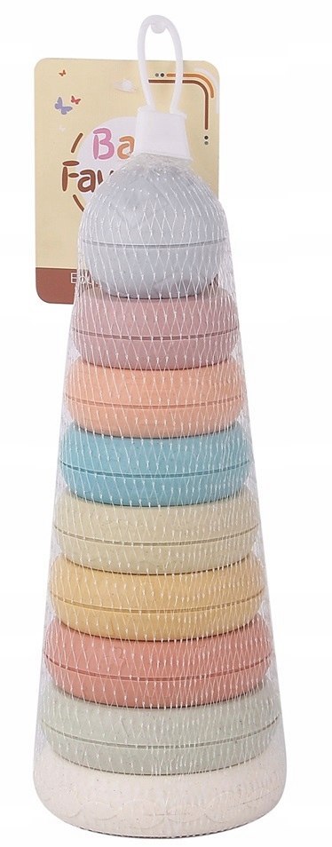 Wieża z krążków z piłeczką Askato Piramidka