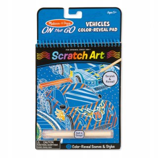 Wydrapywanki Scratch Art Auta Pojazdy Melissa