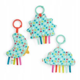 Zestaw 3 Szeleszczących Przywieszek Sensorycznych b.Toys