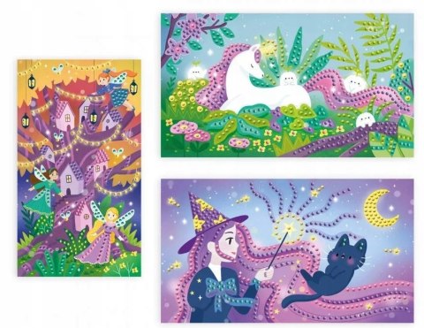 Zestaw kreatywny Diamenciki Magia Janod 7+