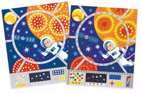 Zestaw kreatywny Mozaika Kosmos Janod 7+ Mozaiki