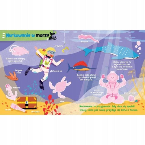 Album z naklejkami. W morzu Poznaję i Wyklejam Aksjomat