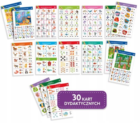 Carotina 500 Pytań Zwierzęta Maigczne Pióro Lisciani