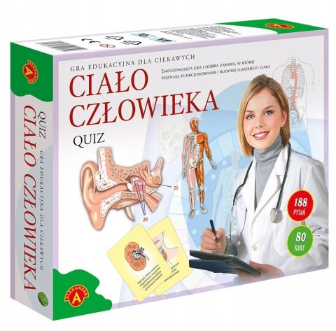 Ciało człowieka Quiz Alexander Gra Edukacyjna