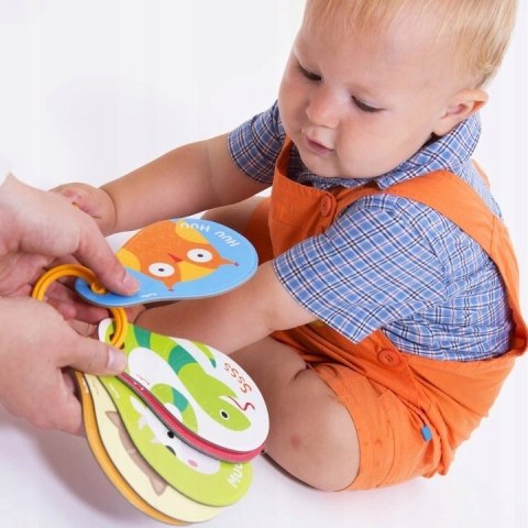 CzuCzu Zwierzęta książeczka na kółeczku 1+