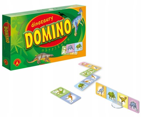 Domino Obrazkowe Dinozaury Alexander