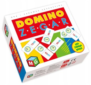 Domino Zegar Godziny Multigra Gra Edukacyjna