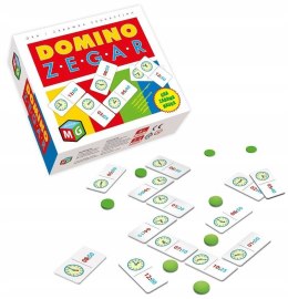 Domino Zegar Godziny Multigra Gra Edukacyjna