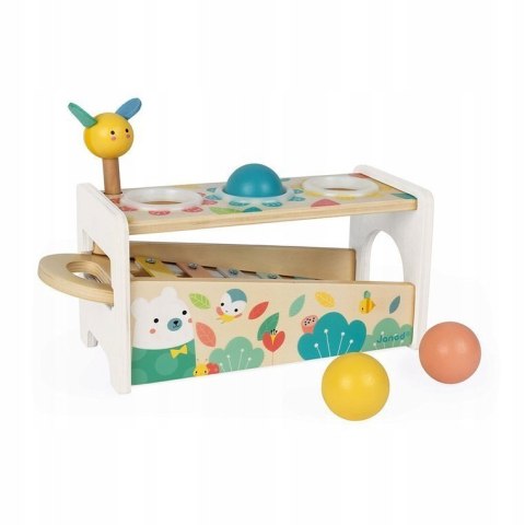 Drewniane Cymbałki z Kulodromem Pure, Janod