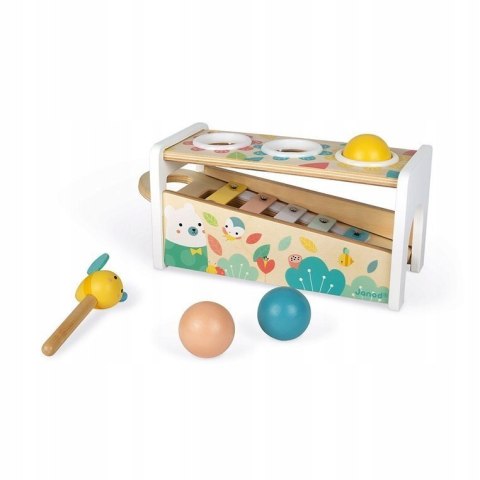 Drewniane Cymbałki z Kulodromem Pure, Janod