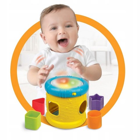 Edukacyjny Sorter Kształtów Bębenek Smily Play 6m+