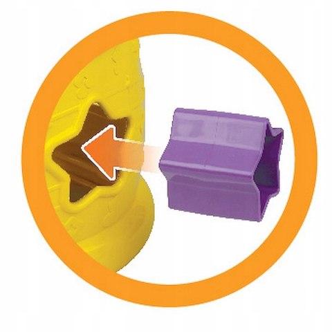 Edukacyjny Sorter Kształtów Bębenek Smily Play 6m+