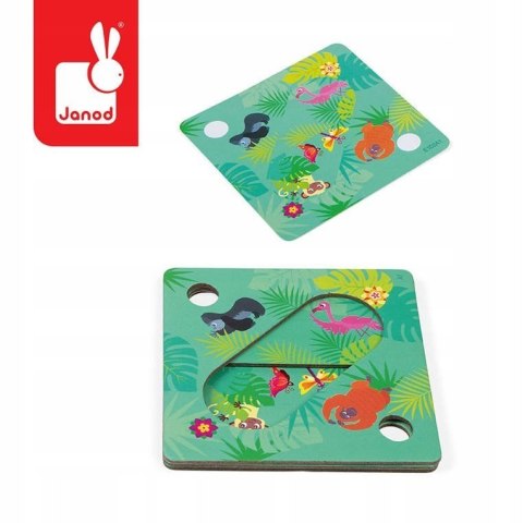 Gra Pamięciowa Obrazki z Dżungli, Janod