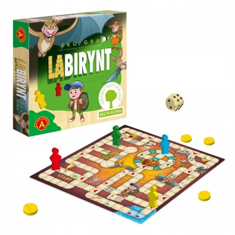 Gra Planszowa Eko Labirynt Alexander bez Plastiku
