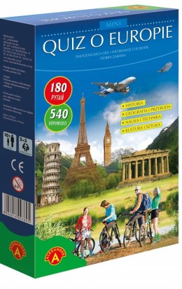 Gra Planszowa Quiz o Europie Mini Alexander