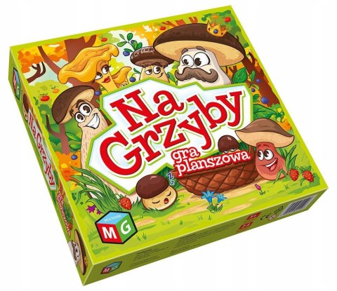 Gra Planszowa na Grzyby Multigra Grzybobranie