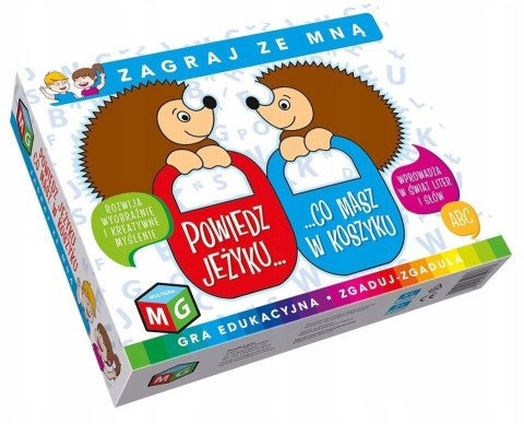 Gra Powiedz Jeżyku co Masz w Koszyku Multigra