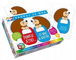 Gra Powiedz Jeżyku co Masz w Koszyku Multigra
