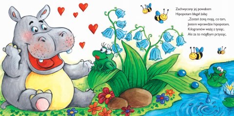 Hipopotam Jan Brzechwa Wierszyki Książeczka Twarda Skrzat
