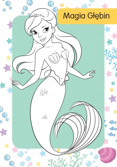 Kolorowanka z Tatuażami Magia Oceanu Tatuaże