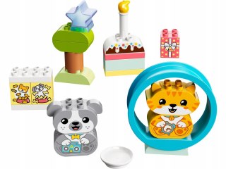 Lego 10977 Duplo Mój pierwszy szczeniak i kotek