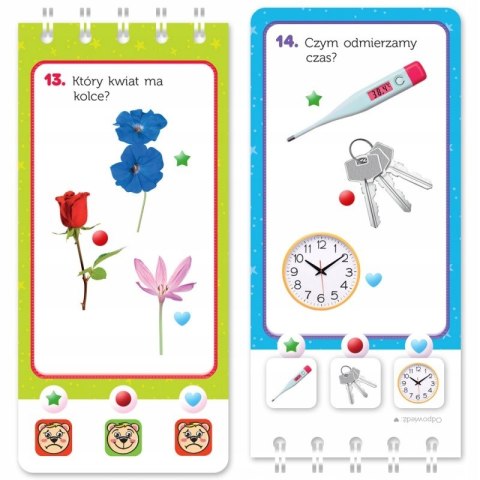 Magiczny quiz z kotkiem Dotknij i sprawdź! 3+ Aksjomat