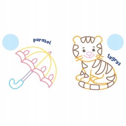 Maluch Koloruje i Nakleja z Koalą Gruby Obrys Aksjomat