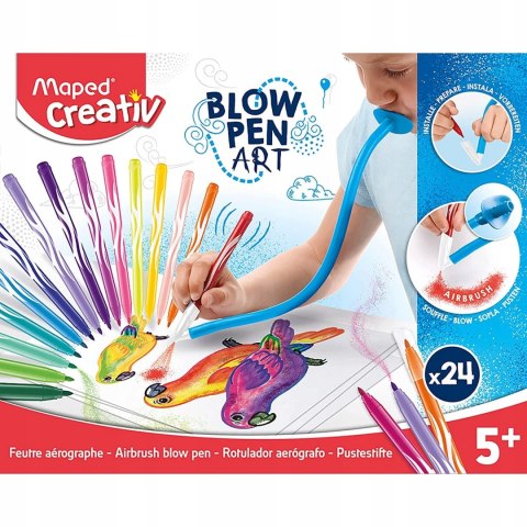 Maped Creativ Blow Art Flamastry Dmuchane 846712