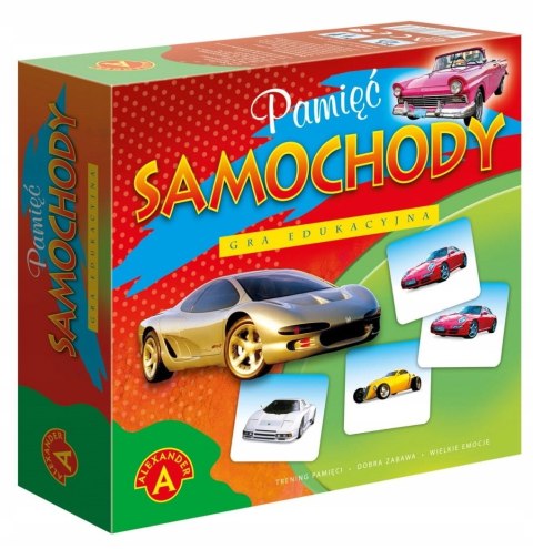 Memory Memo Pamięć Samochody Alexander