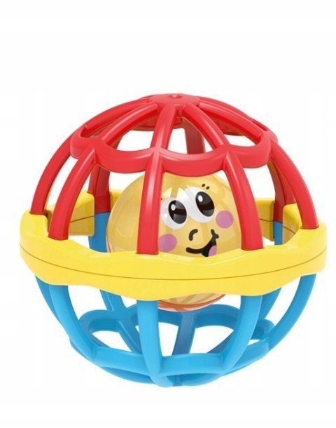 Miękka piłka z grzechotką Askato Piłeczka