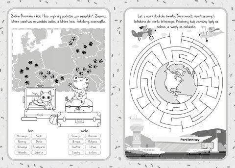 Moje Mapy Świata Mały Uczeń Zeszyt Ćwiczeń Zadania