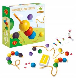 Nawlekaj nie Czekaj Drewniana Logiczna Alexander