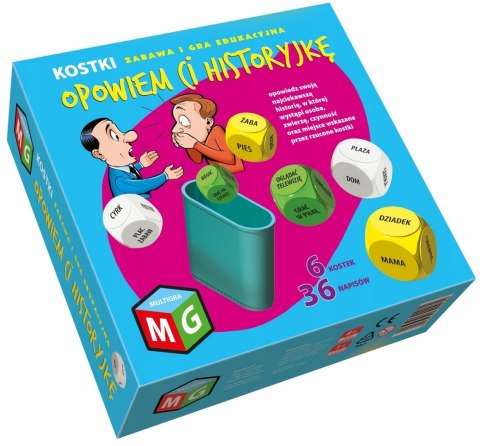 Opowiem Ci Historyjkę Kostki Edukacyjna Multigra