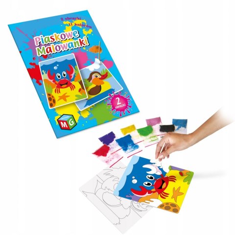 Piaskowe Malowanki Krab i Kaczka Piaskowa Multigra