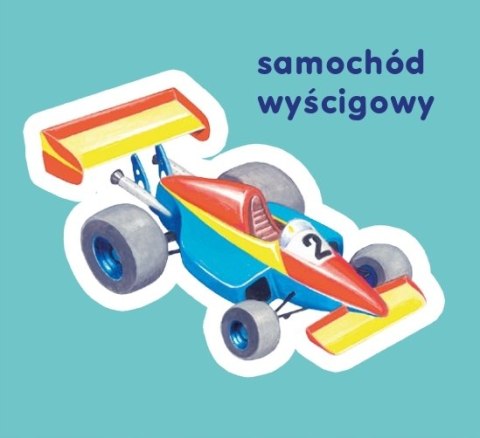 Pojazdy Harmonijka dla Malucha Obrazkowa Auta