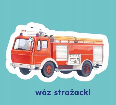 Pojazdy Harmonijka dla Malucha Obrazkowa Auta