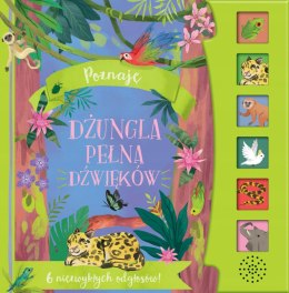 Poznaję Dżungla Pełna Dźwięków 6 Odgłosów
