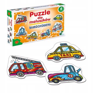 Puzzle dla Maluszków Samochody Auta Alexander